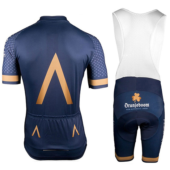 Aqua Blaue Sport Kurzarmtrikot 2018 und Kurze Tragerhose Aus Blau